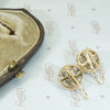 Chunky OMC Diamond Drop Earrings in Fitted Box