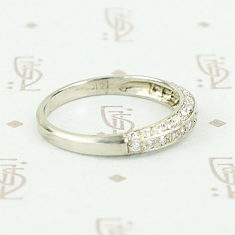 Deco Diamond Wedding Band by 720