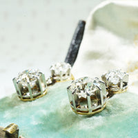 The Best Antique French OMC Diamond Drop Earrings