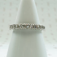 Circle of Love Deco Diamond Eternity Band