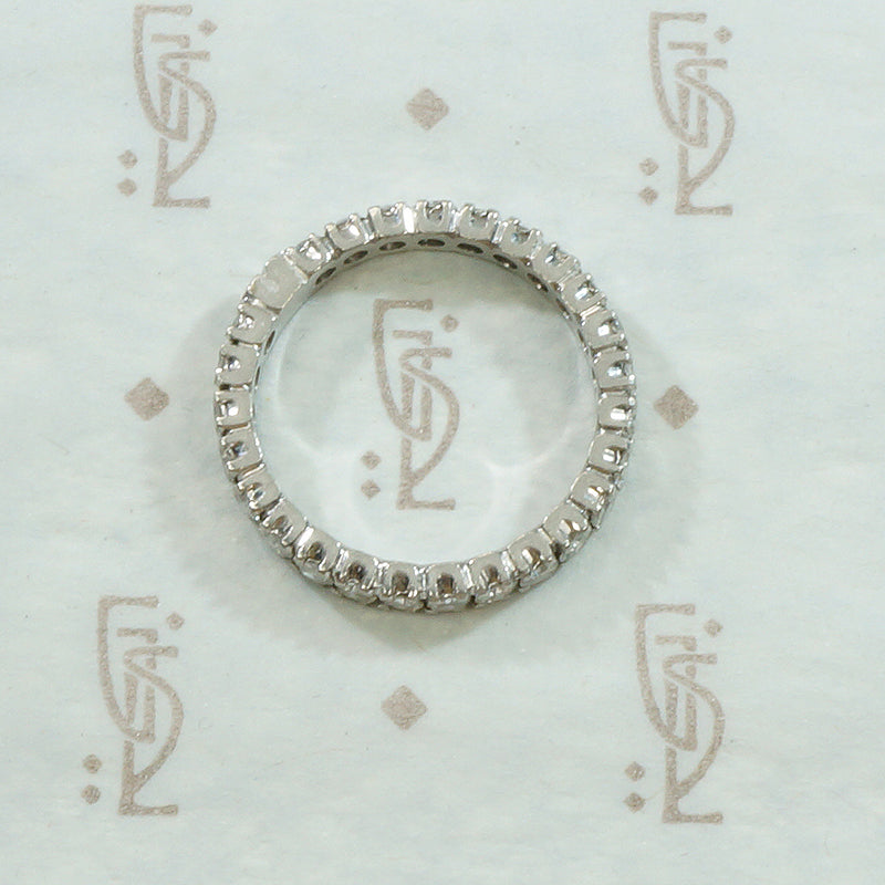 Circle of Love Deco Diamond Eternity Band