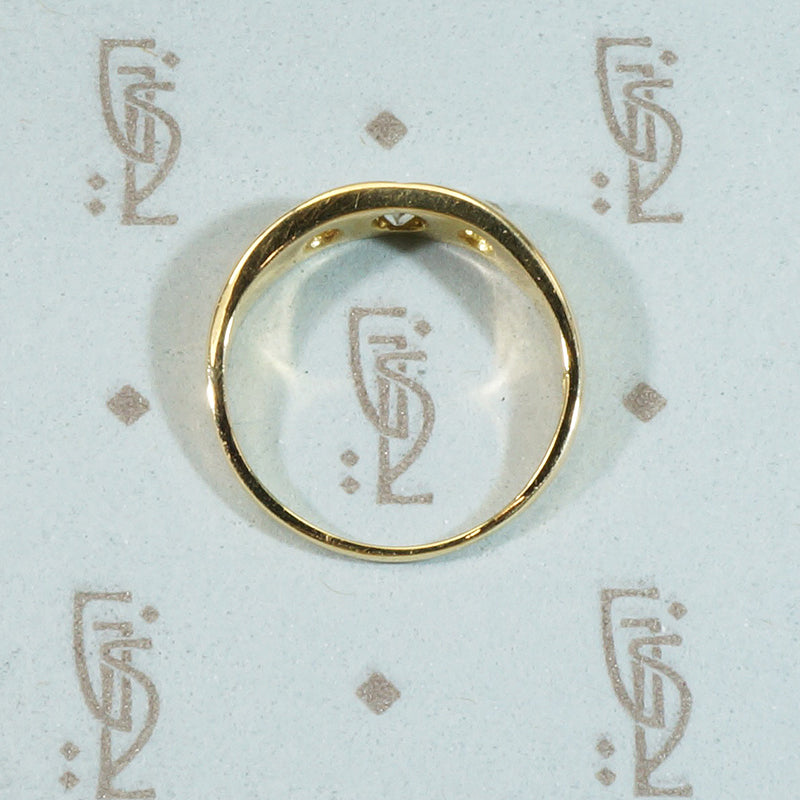 The 18k Antique OMC Diamond Gypsy Band