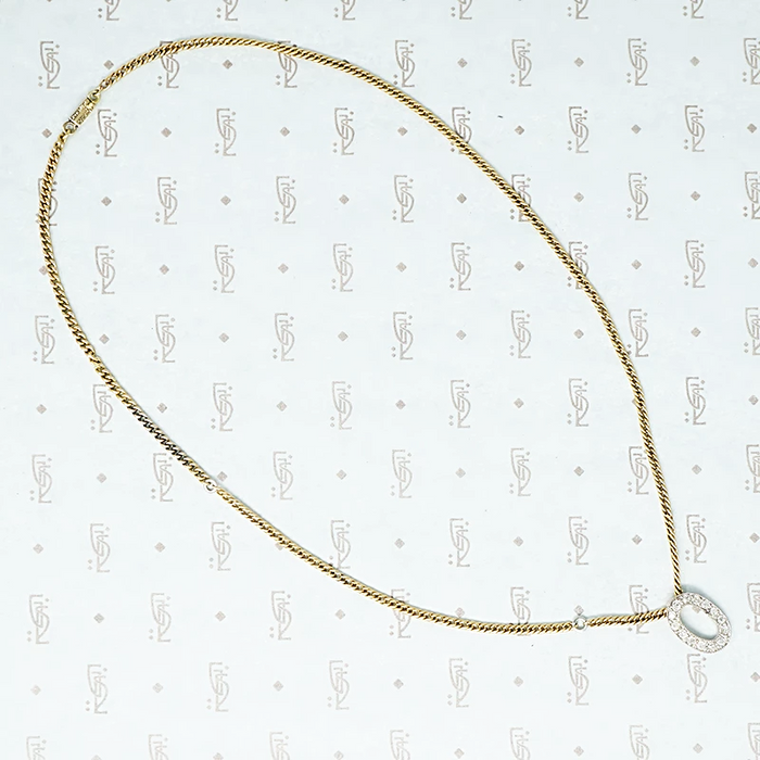 vintage and antique gold chain and omc diamond necklace chain