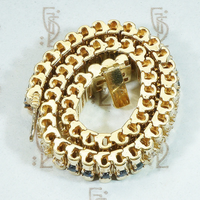 Timeless Gold Bracelet with Sapphires and Diamonds