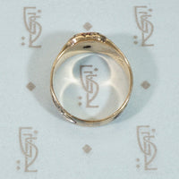 Flowers and Star OMC Diamond Ring