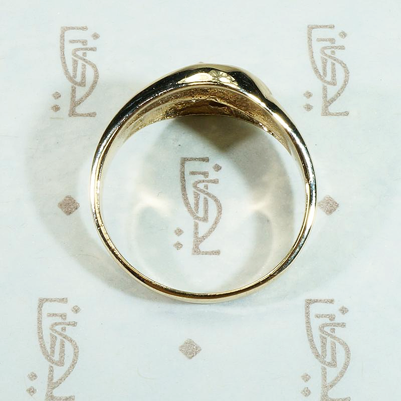 Edwardian Double Snake Diamond Band