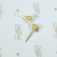 The Perfect Vintage Diamond Studs
