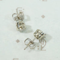 Vintage Diamond Stud Earrings