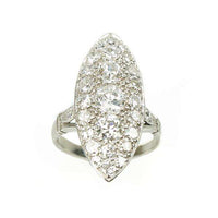 An Old European Cut Pavé Diamond Beauty