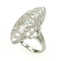 An Old European Cut Pavé Diamond Beauty