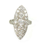 An Old European Cut Pavé Diamond Beauty
