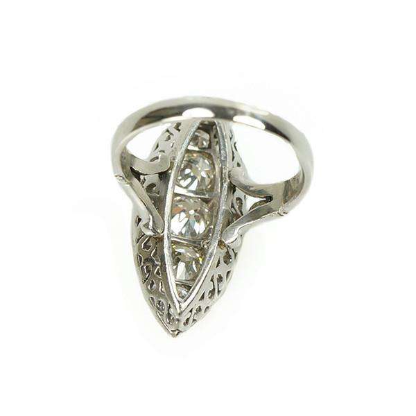 An Old European Cut Pavé Diamond Beauty