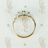 Vintage 1930's Double Diamond Ring