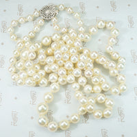 Luscious Double Strand Of Vintage Pearls