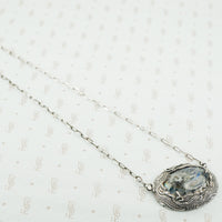 Vintage Silver Dragon Necklace