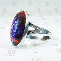 Vintage Dragons Breath and Sterling Ring