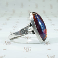 Vintage Dragons Breath and Sterling Ring