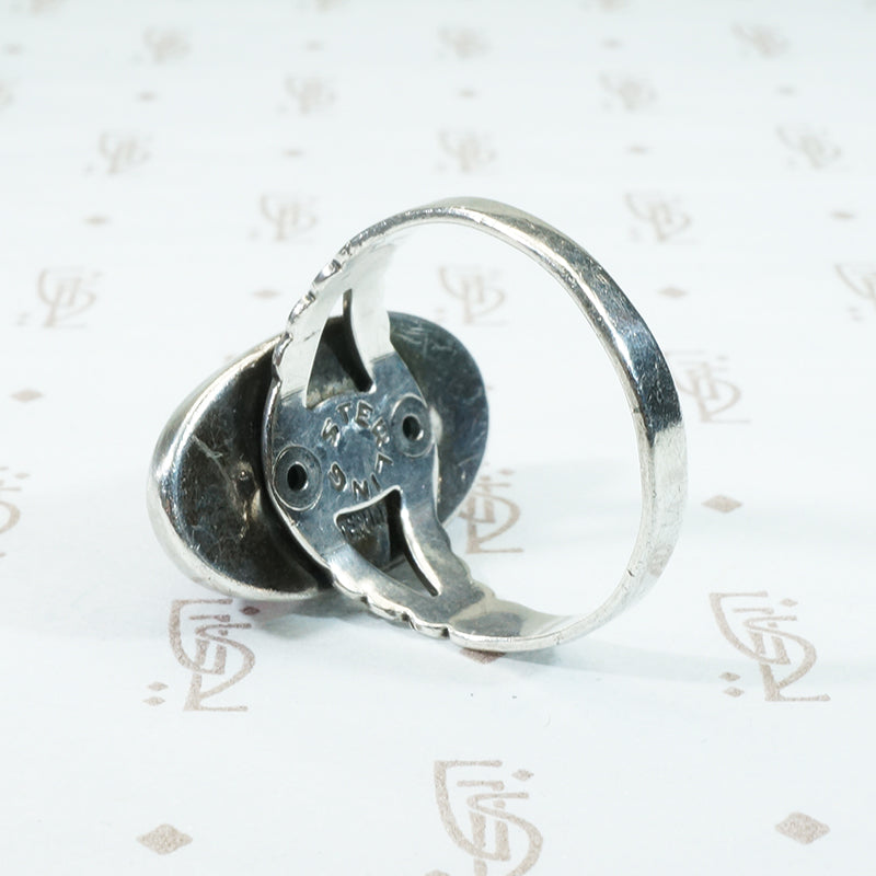 Vintage Dragons Breath and Sterling Ring