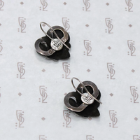 Mexican Sterling Silver & Turquoise Earrings