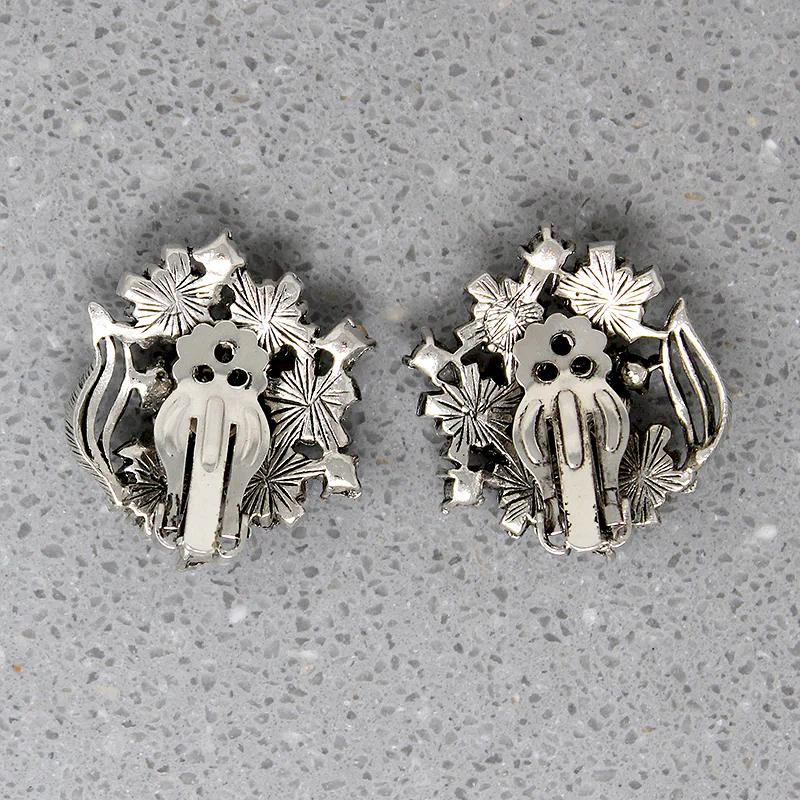 Pretty Pastel Bouquet Costume Earrings