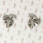 Sparkling Spiral Clip On Earrings by Eisenberg