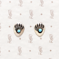 Seriously Cute Baby Bear Paw Stud Earrings