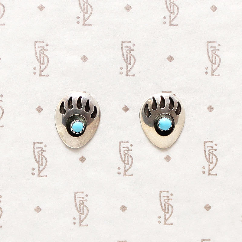 Seriously Cute Baby Bear Paw Stud Earrings