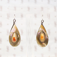 Mystical Abalone Earrings with Sterling Details