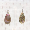 Mystical Abalone Earrings with Sterling Details