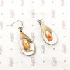 Mystical Abalone Earrings with Sterling Details