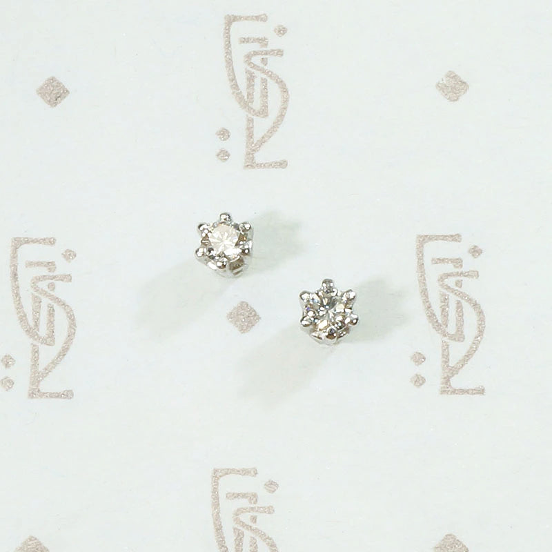 Sweet 0.19tcw Diamond Studs in Platinum