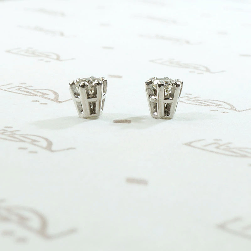 Sweet 0.19tcw Diamond Studs in Platinum