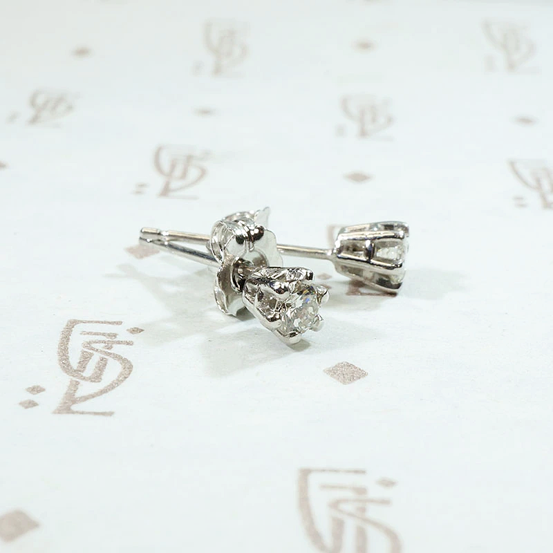 Sweet 0.19tcw Diamond Studs in Platinum
