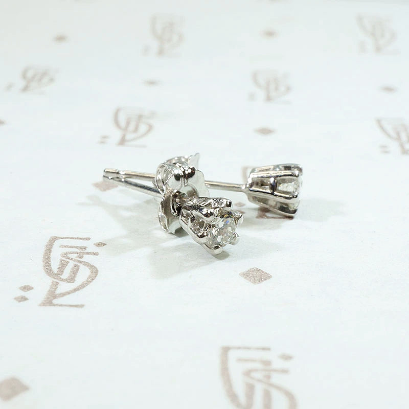 Sweet 0.19tcw Diamond Studs in Platinum
