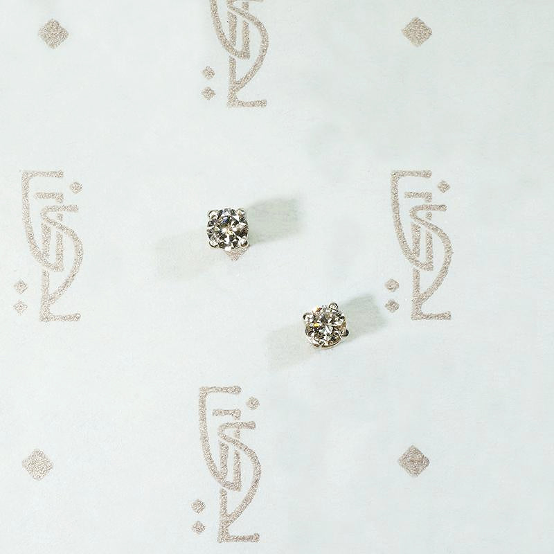 Pretty Little Vintage Diamond Studs