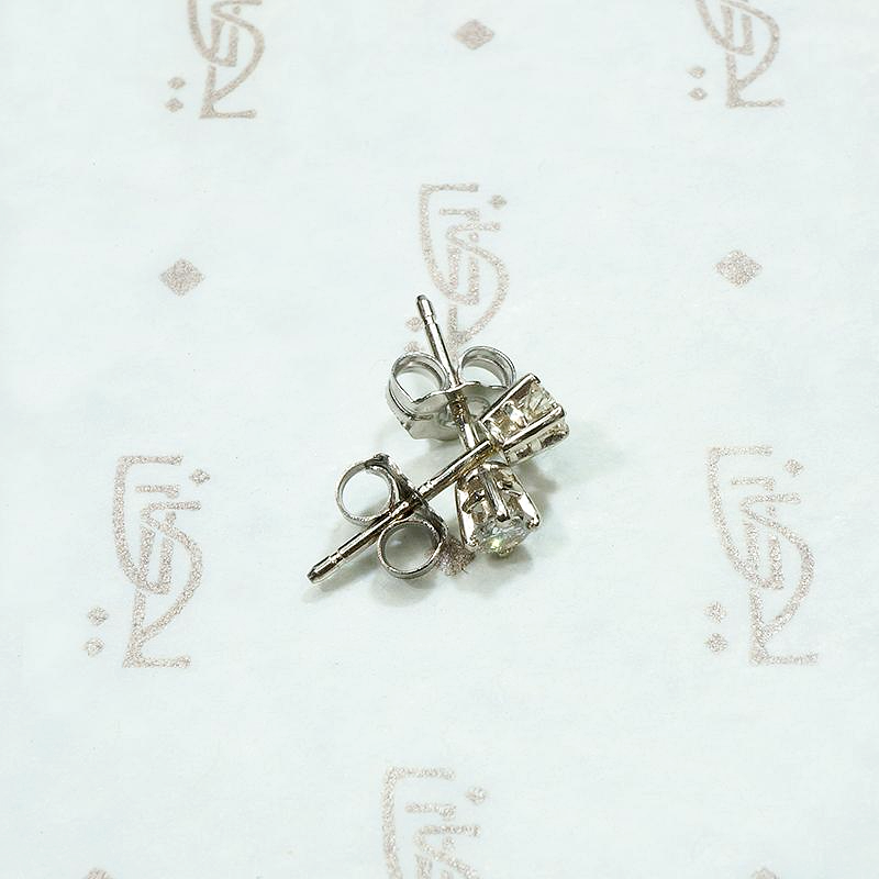 Pretty Little Vintage Diamond Studs