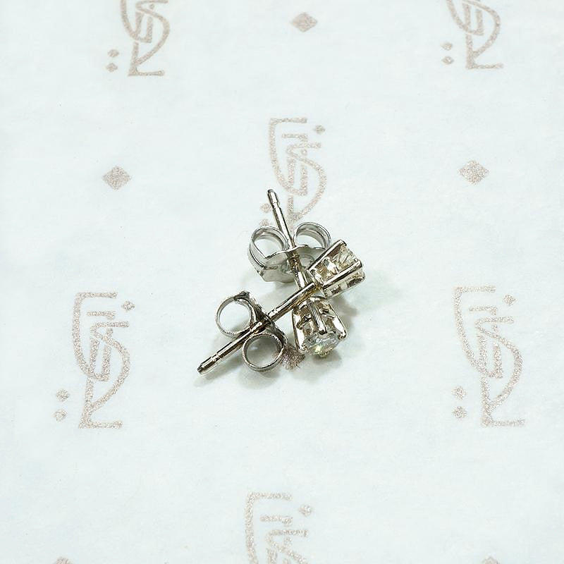 Pretty Little Vintage Diamond Studs