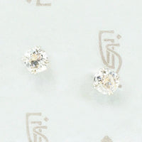 Lovely 0.68tcw Diamond Stud Earrings in White Gold