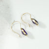 Sumptuous Antique Amethyst Earbobs