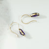 Sumptuous Antique Amethyst Earbobs