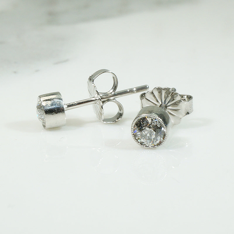 Platinum OMC Diamond Studs