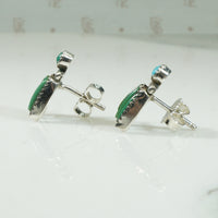 Turquoise Petit Point Turquoise Studs