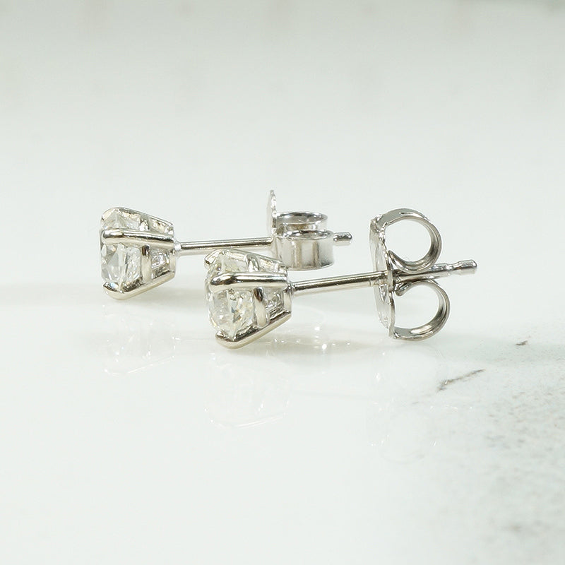 The Perfect Old Euro Diamond Studs