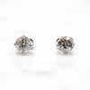 Old European Cut 1tcw Diamonds in White Gold Studs