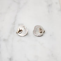 Petite Turquoise & Sterling Navajo Style Studs