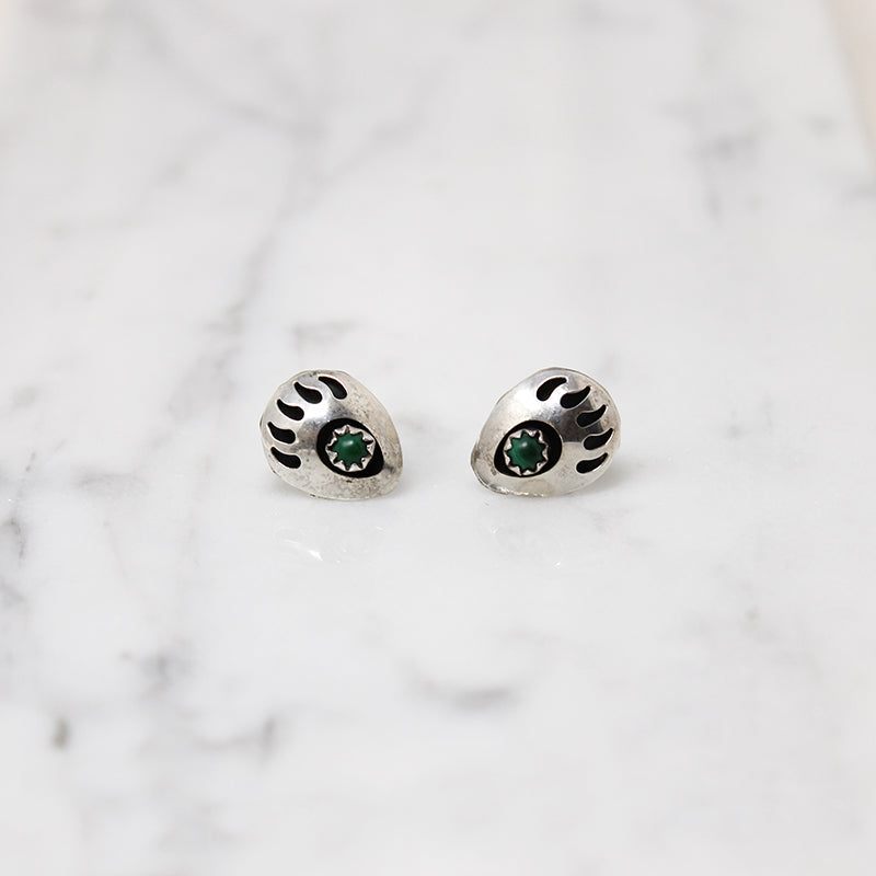Adorable Baby Bear Paw Stud Earrings