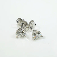 Bright Vintage 0.83tcw Diamonds in Platinum Martini Studs