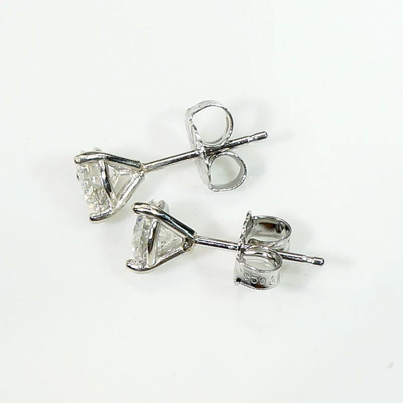 Bright Vintage 0.83tcw Diamonds in Platinum Martini Studs