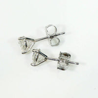 Bright Vintage 0.83tcw Diamonds in Platinum Martini Studs