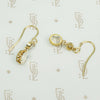 LUNA Moonstone and Diamond Ear Drops